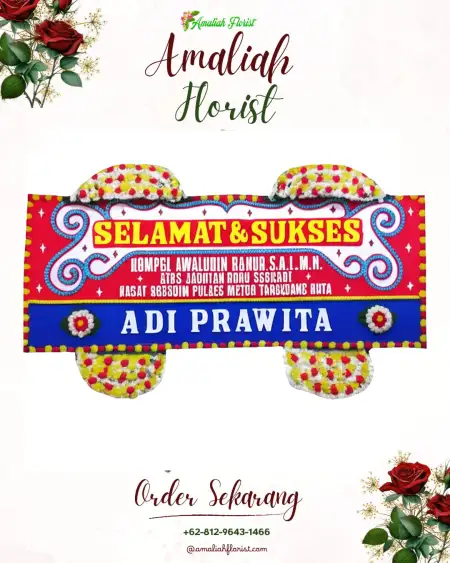 Papan Bunga Ucapan Selamat Sinar Palembang